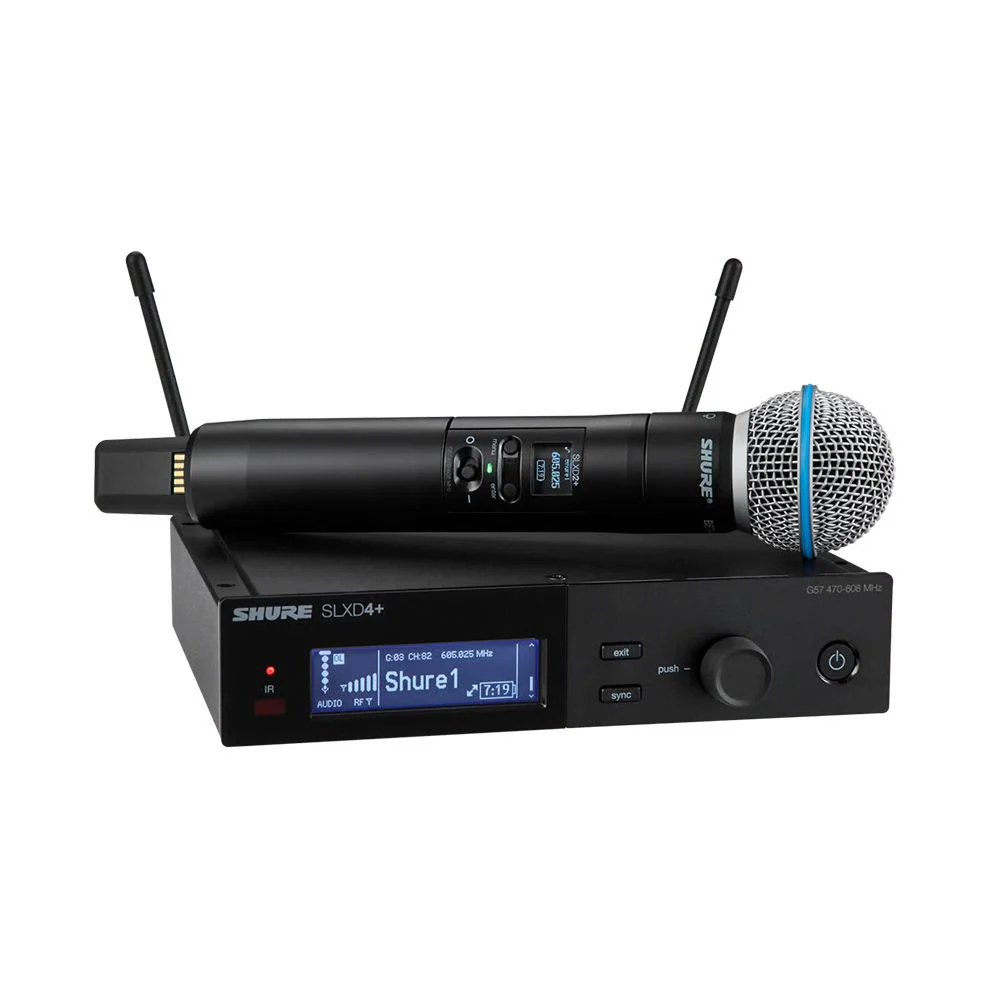 Shure SLX-D-24/B58 Digital Beta 58 Handheld Wireless System (H58 Band)