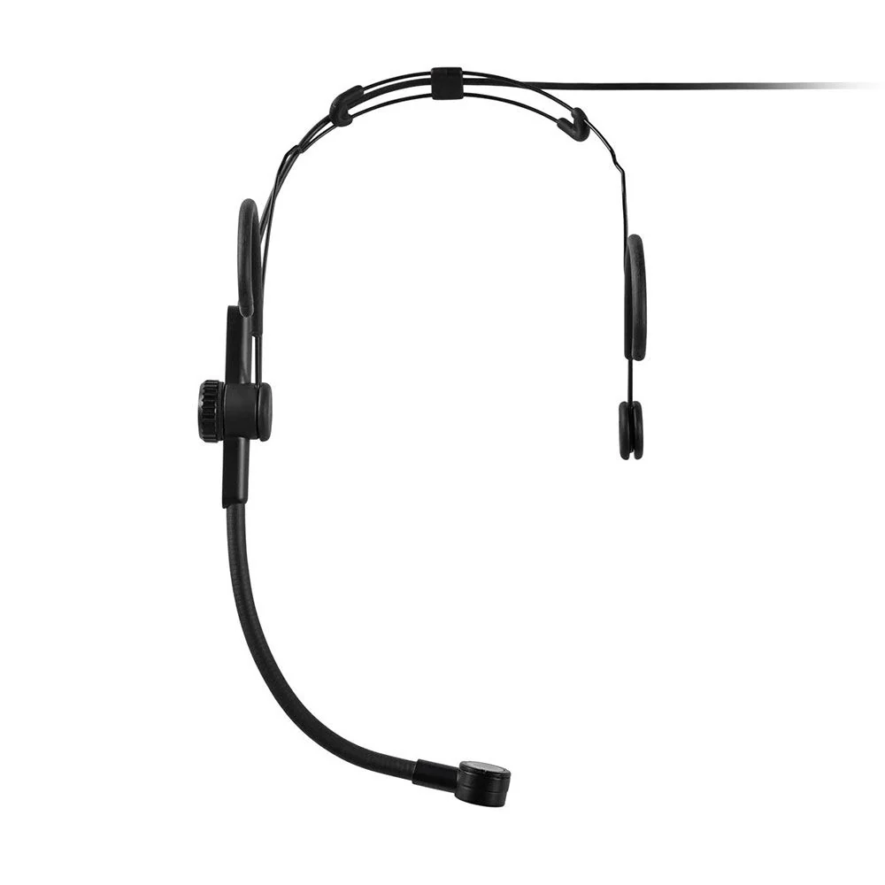 Shure SM39-TQG Headset Condenser Mic w/ TA4F Connector (Black)
