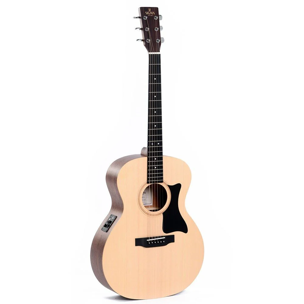 Sigma GME Grand OM Acoustic Guitar w/ Solid Sitka Spruce Top & Pickup