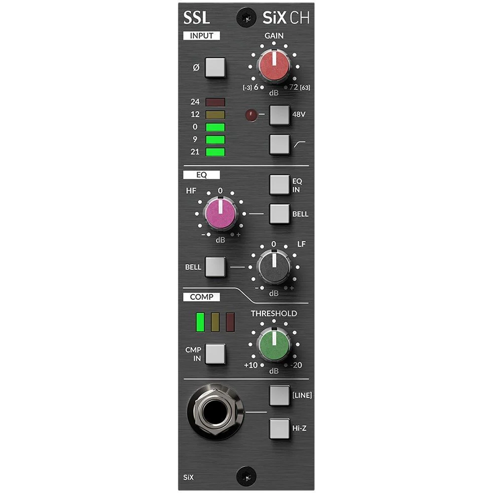 Solid State Logic SSL 500 Series SiX Channel Strip Module