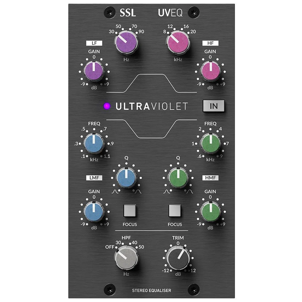 Solid State Logic SSL 500 Series ULTRAVIOLET Stereo Equaliser Module UVEQ