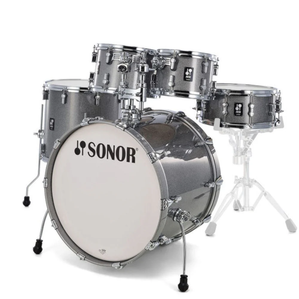Sonor AQ2 5-Piece Studio 20" Shell Pack (Titanium Quartz)