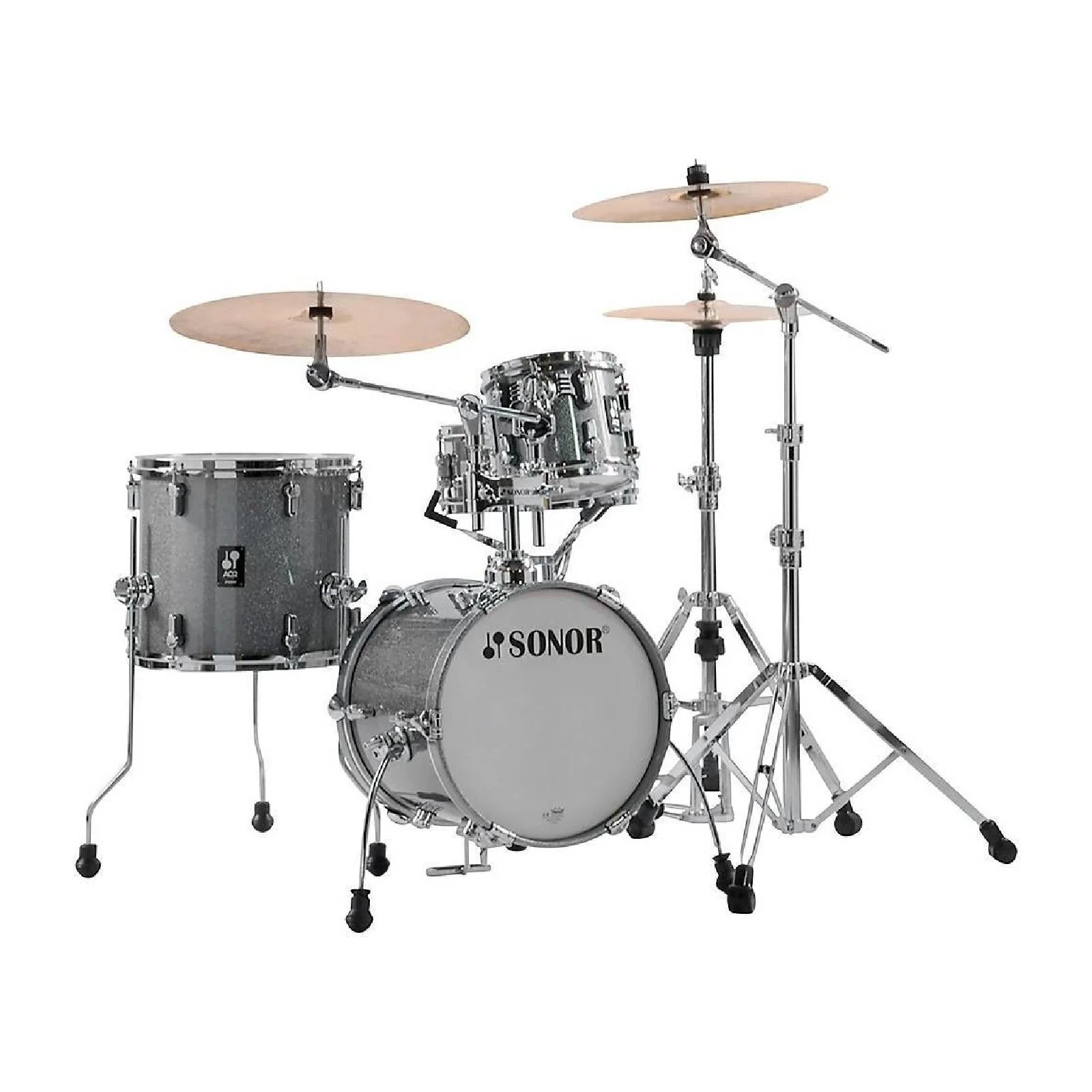 Sonor AQ2 Martini Series 4Piece Drum Kit Shell Pack Titanium Quartz