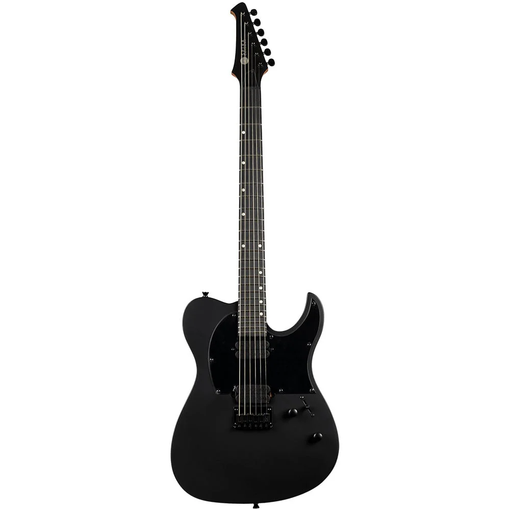 Spira T-400MBK Electric Guitar w/ Spira Villian Humbucker Set (Black)
