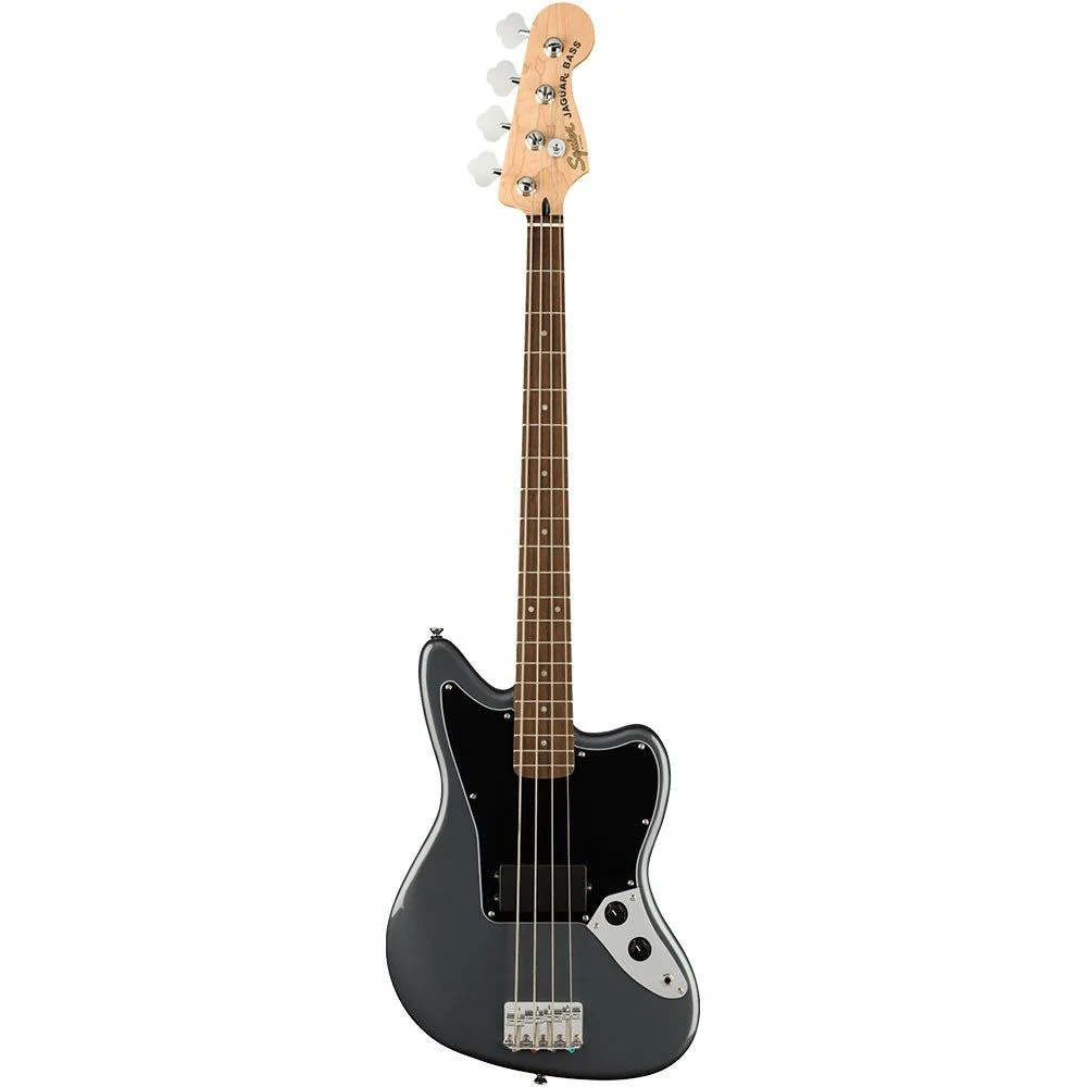 Squier Affinity Jaguar Bass H Laurel Fingerboard (Charcoal Frost Metallic)