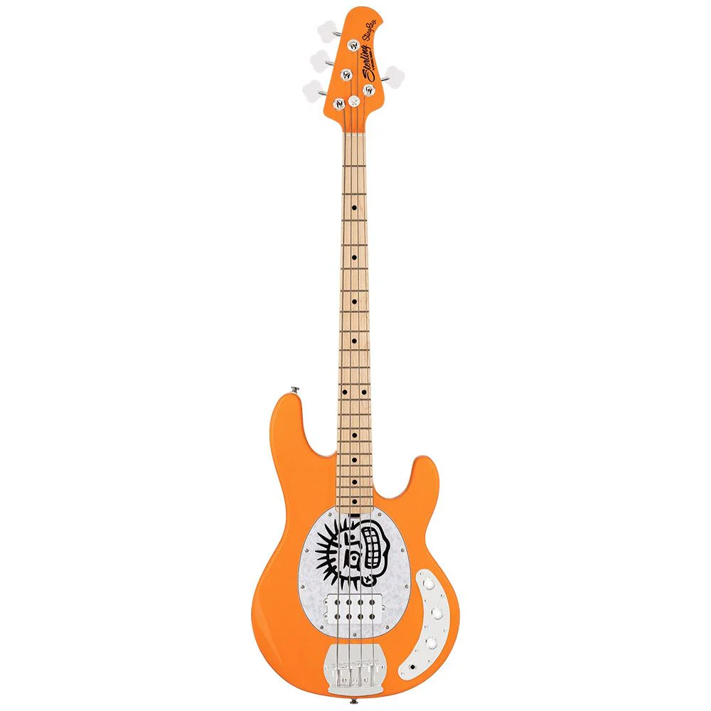 Sterling by Music Man StingRay Mike Herrera Artist Series Bass (Orange Creamsicle)