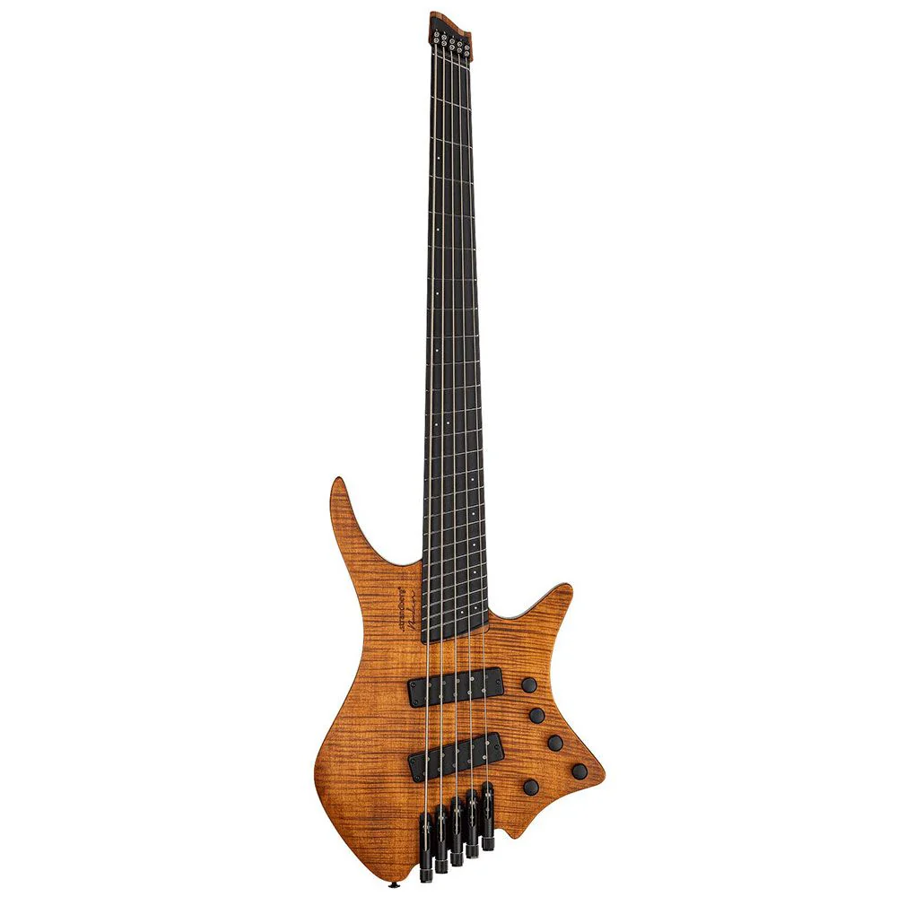 Strandberg Boden Prog 5 5-String Electric Bass Guitar (2021 Brown) inc Gig Bag