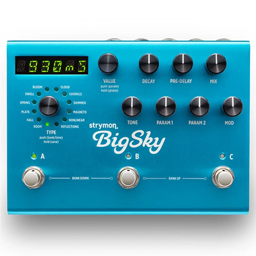 Strymon BigSky Multidimensional Reverb Pedal