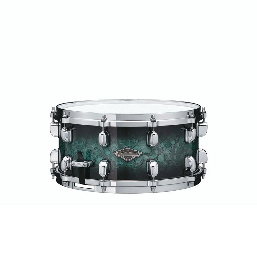 Tama MBSS65 Starclassic Maple / Birch Snare Drum (Molten Steel Blue Burst)