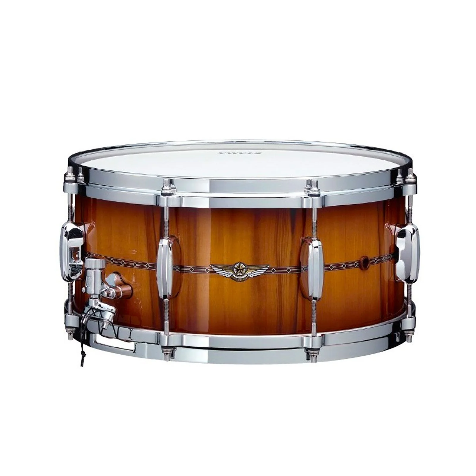 Tama THS1465S STAR 14x65 Star Mahogany Ltd Snare Drum Caramel Tineo Burst