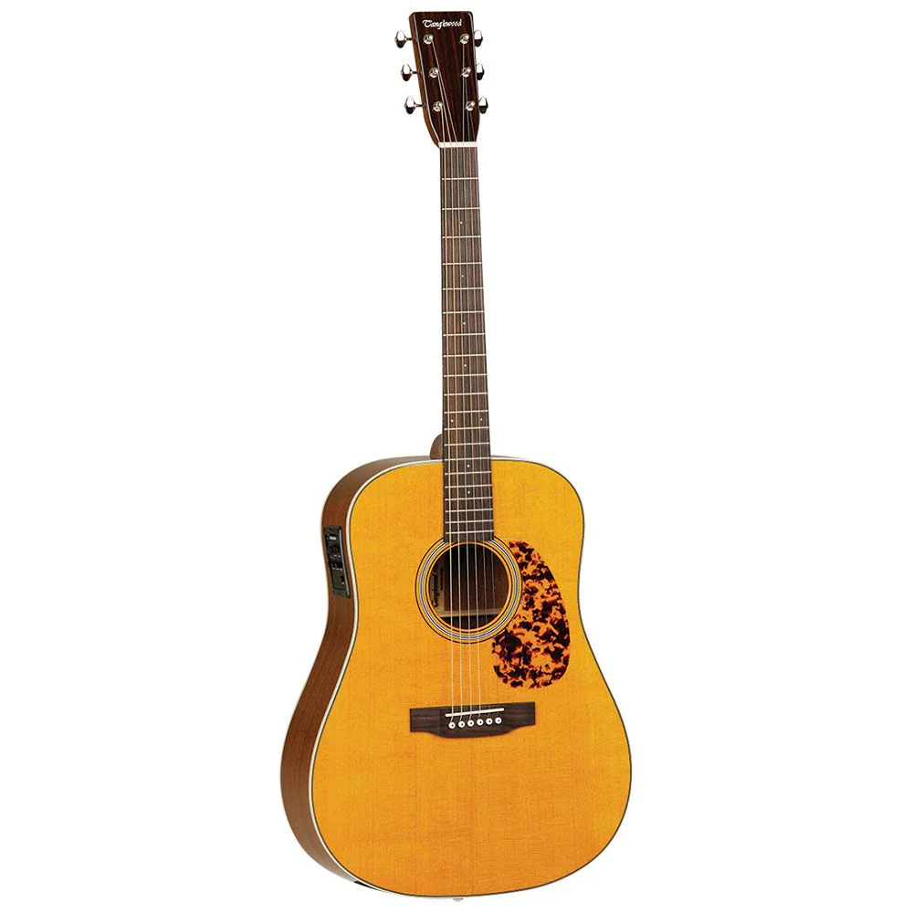 Tanglewood TW40DANE Sundance Historic Dreadnought Acoustic Guitar inc Hard Case