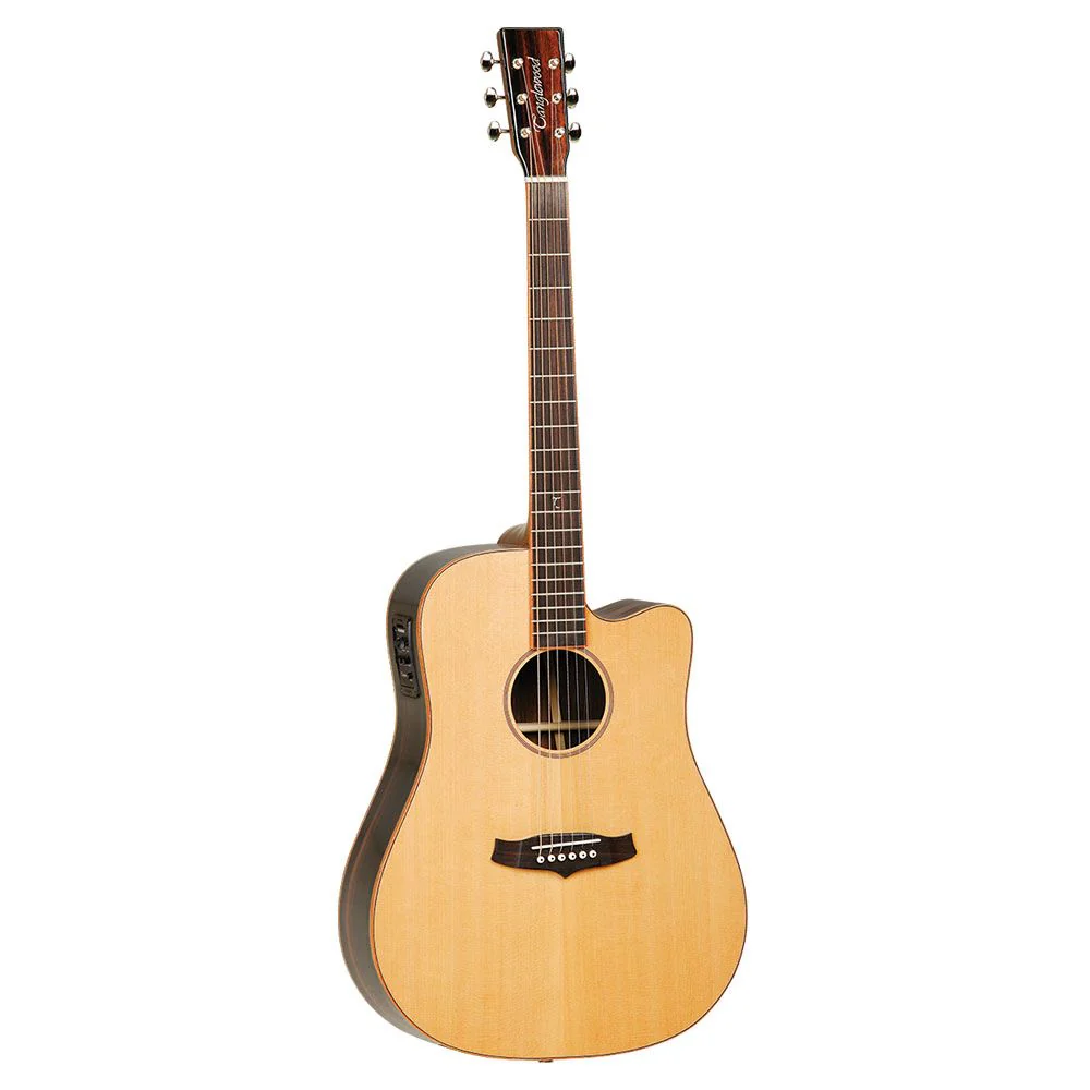 Tanglewood TWJDCE Java Dreadnought Acoustic Guitar w/ Cutaway & Pickup
