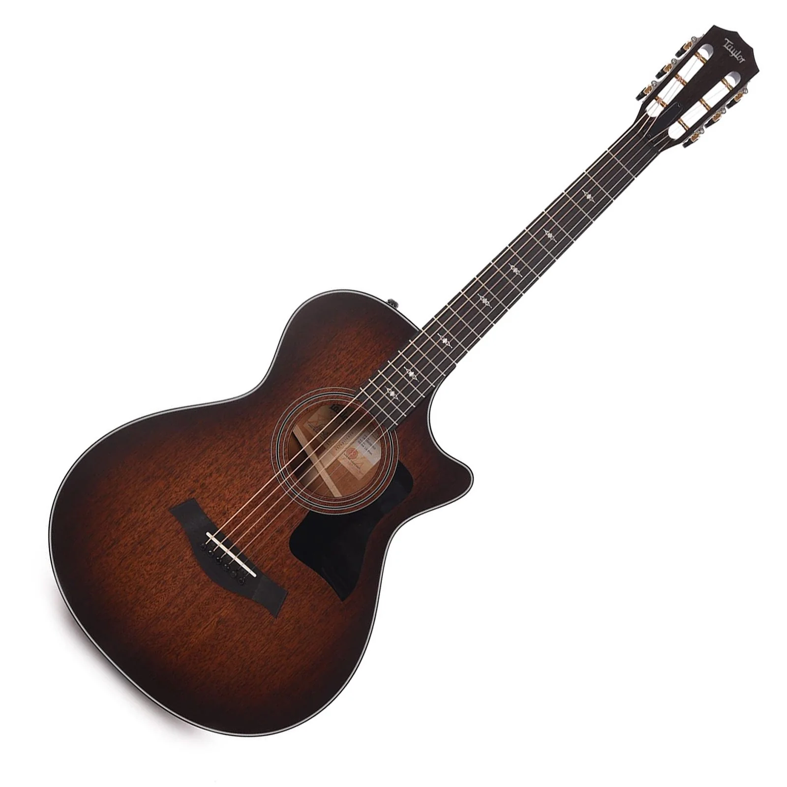 Taylor 322CE Mahogany 12-Fret w/ Pickup & Case (Shaded Edge Burst & Blackwood Stain Sides)