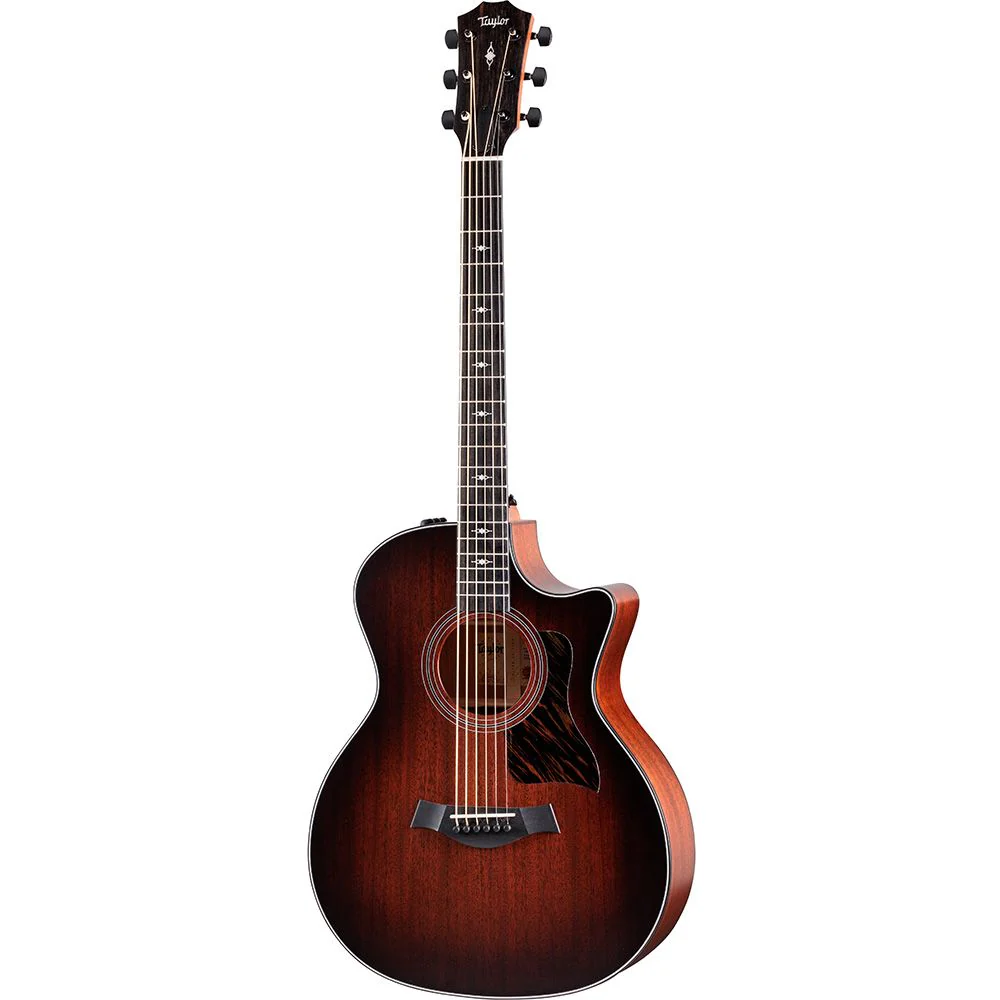 Taylor 324ce Baritone-6 LTD Acoustic Electric Guitar (Shaded Edgeburst) inc Case