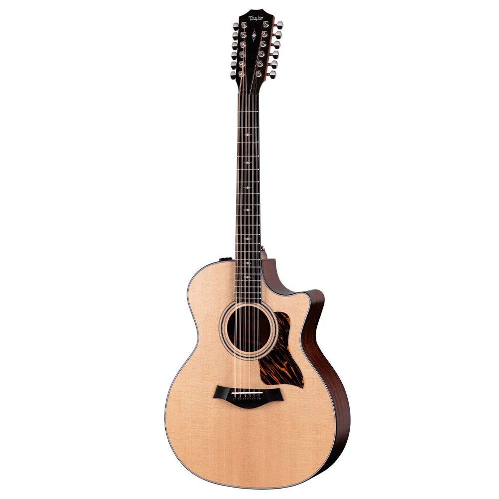 Taylor 354ce Grand Auditorium 12 String Acoustic Electric Guitar (Natural) inc Case