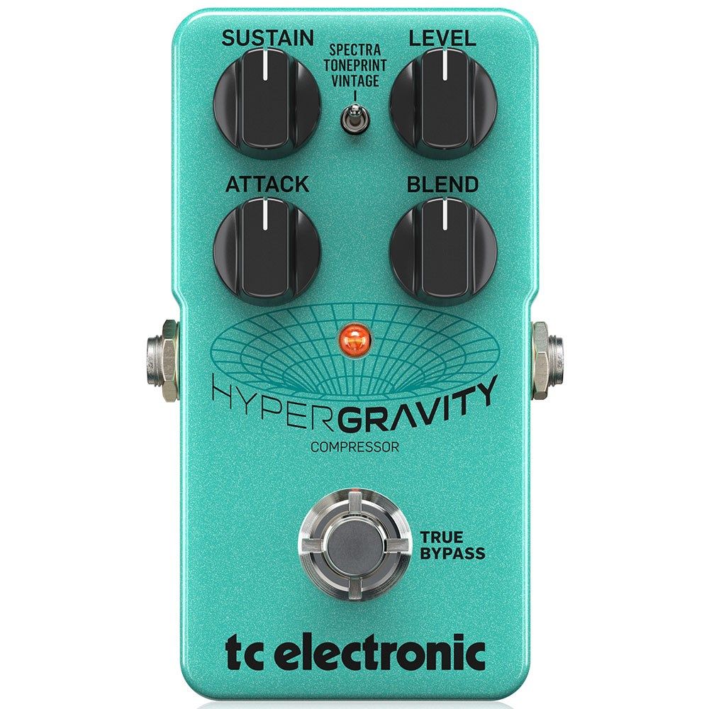 TC Electronic HyperGravity Compressor TonePrint Enabled Pedal