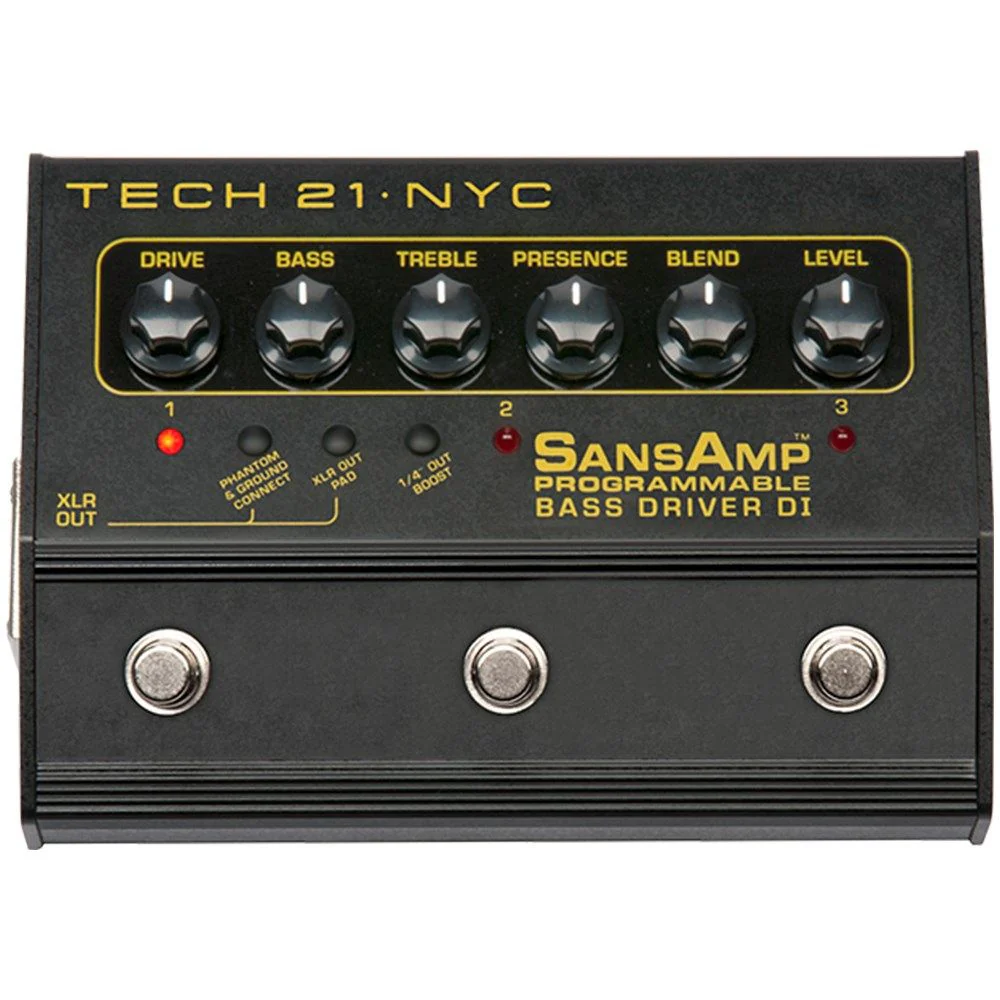 Tech 21 SansAmp Bass Driver Programmable