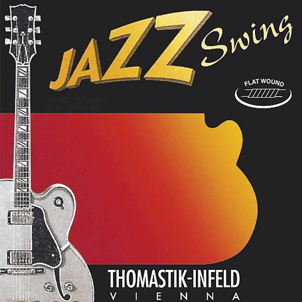 Thomastik JS110 Jazz Swing Flatwound Electric Guitar Strings (10-44)