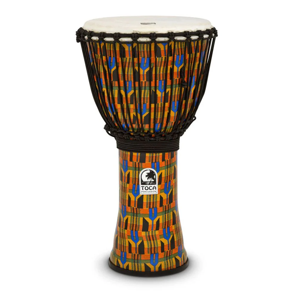 Toca Origins Series Wooden Djembe 12" Synthetic Head (Celtic Knot)
