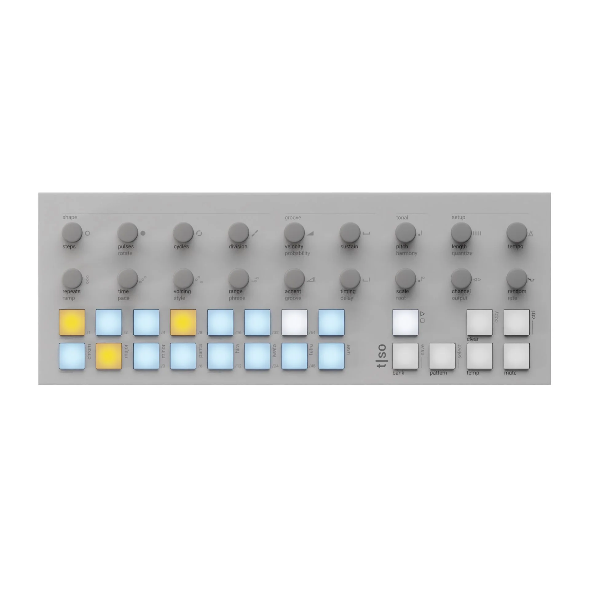 Torso Electronics T1 Algorithmic Sequencer (White)