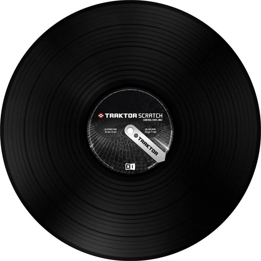 Traktor Scratch Timecode MK2 Vinyl Black