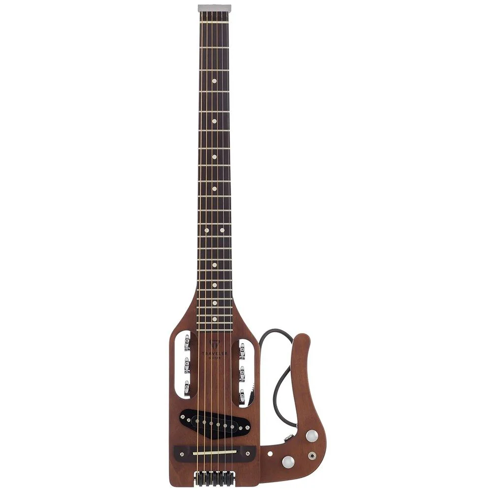 Traveler Guitar Pro-Series Standard Hybrid Acoustic Electric (Antique Brown)