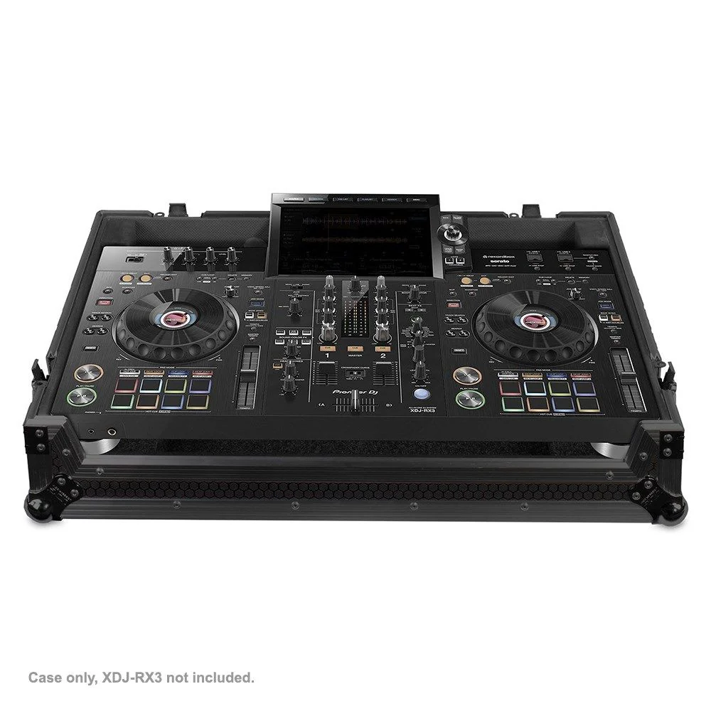 UDG Ultimate Flight Case for Pioneer XDJRX3 Plus w/ Wheels (Black)
