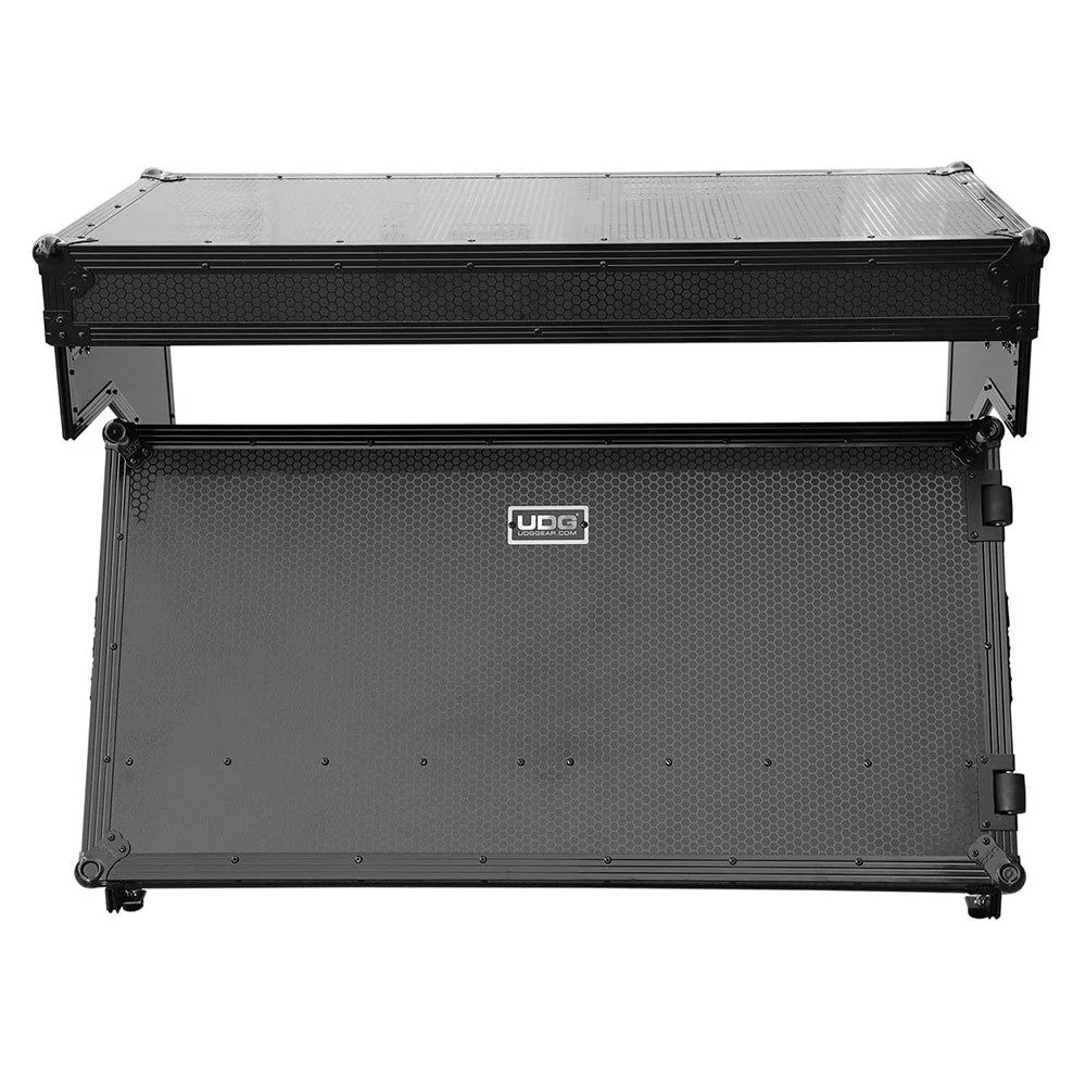 UDG Ultimate Portable Z-Style DJ Table Plus w/ Wheels (Black)