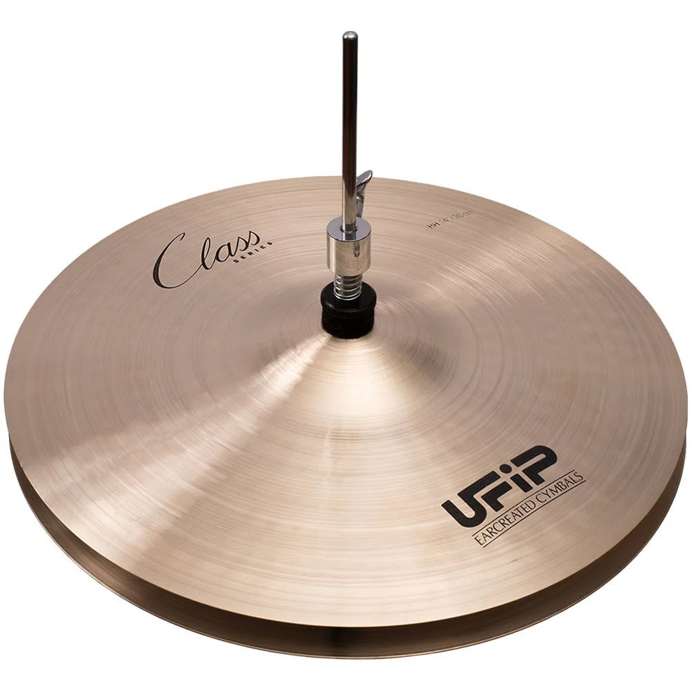 Ufip 14" Medium Hi-Hat Cymbals (Pair)