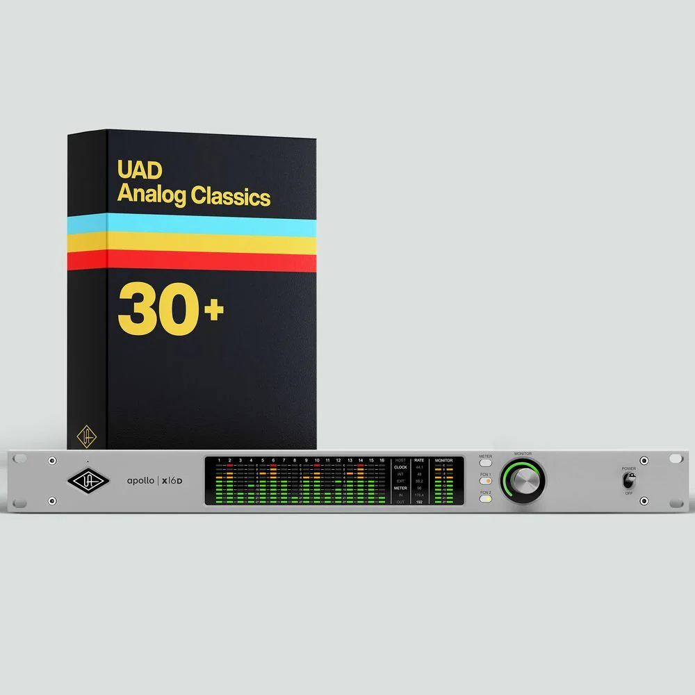 Universal Audio Apollo 16D Dante Audio Interface w/ Analog Classics Bundle