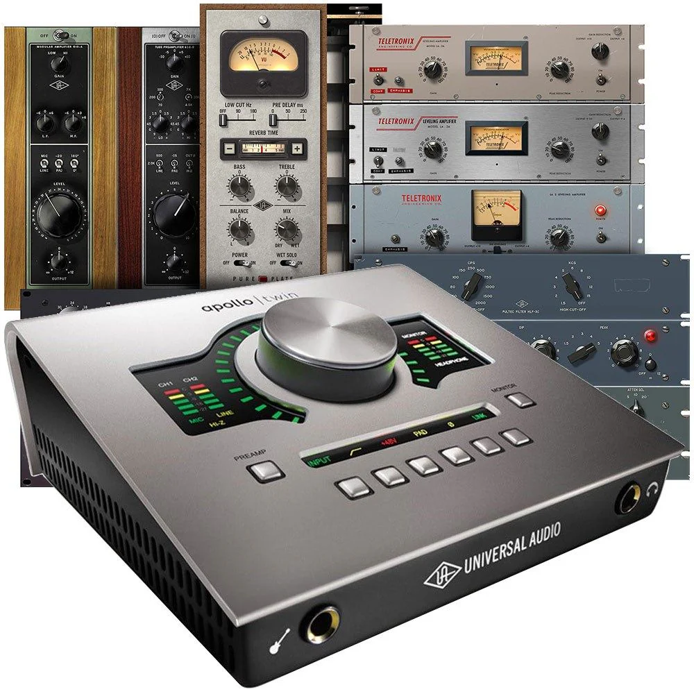 Universal Audio Apollo Twin 2 Duo HERITAGE EDITION Audio Interface w/ US$2.5k Plugins