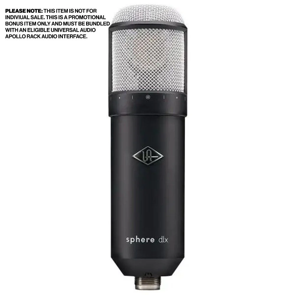 Universal Audio Sphere DLX Dual-Capsule Modeling Microphone (APOLLO PROMO ONLY)