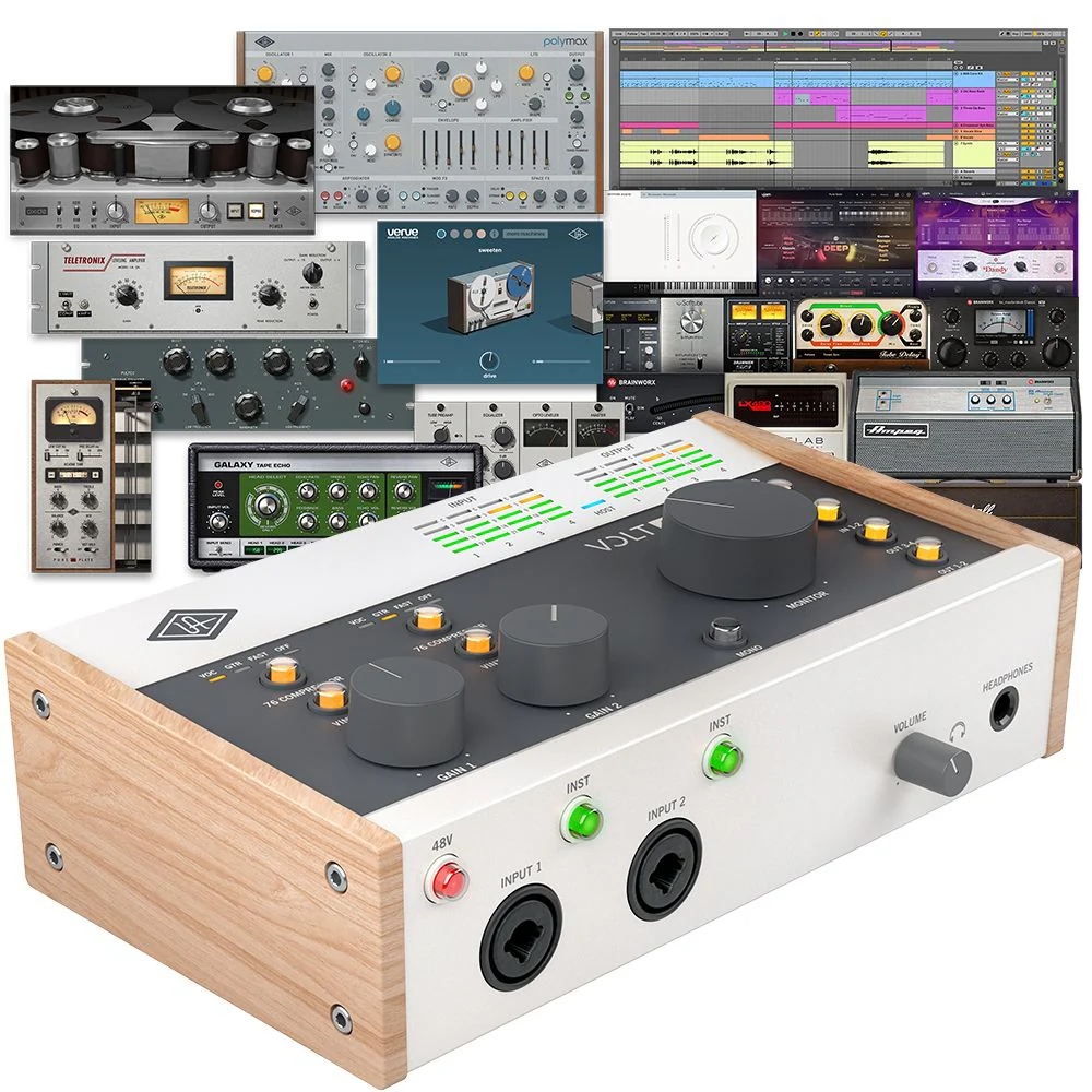 Universal Audio Volt 476 4-In/4-Out USB 2.0 Interface w/ Built-In 76 Compressor