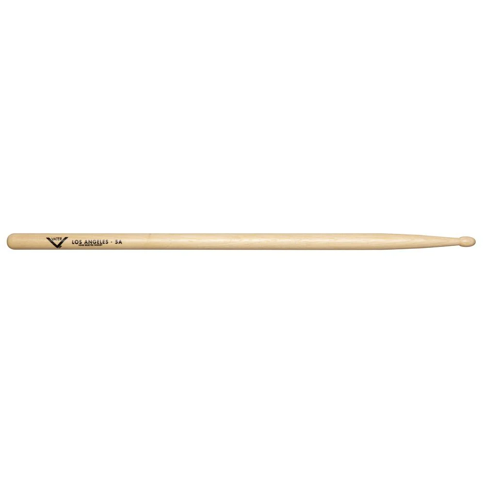 Vater 5A American Hickory "Los Angeles" Wood Tip Drumstick (Pair) VH5AW
