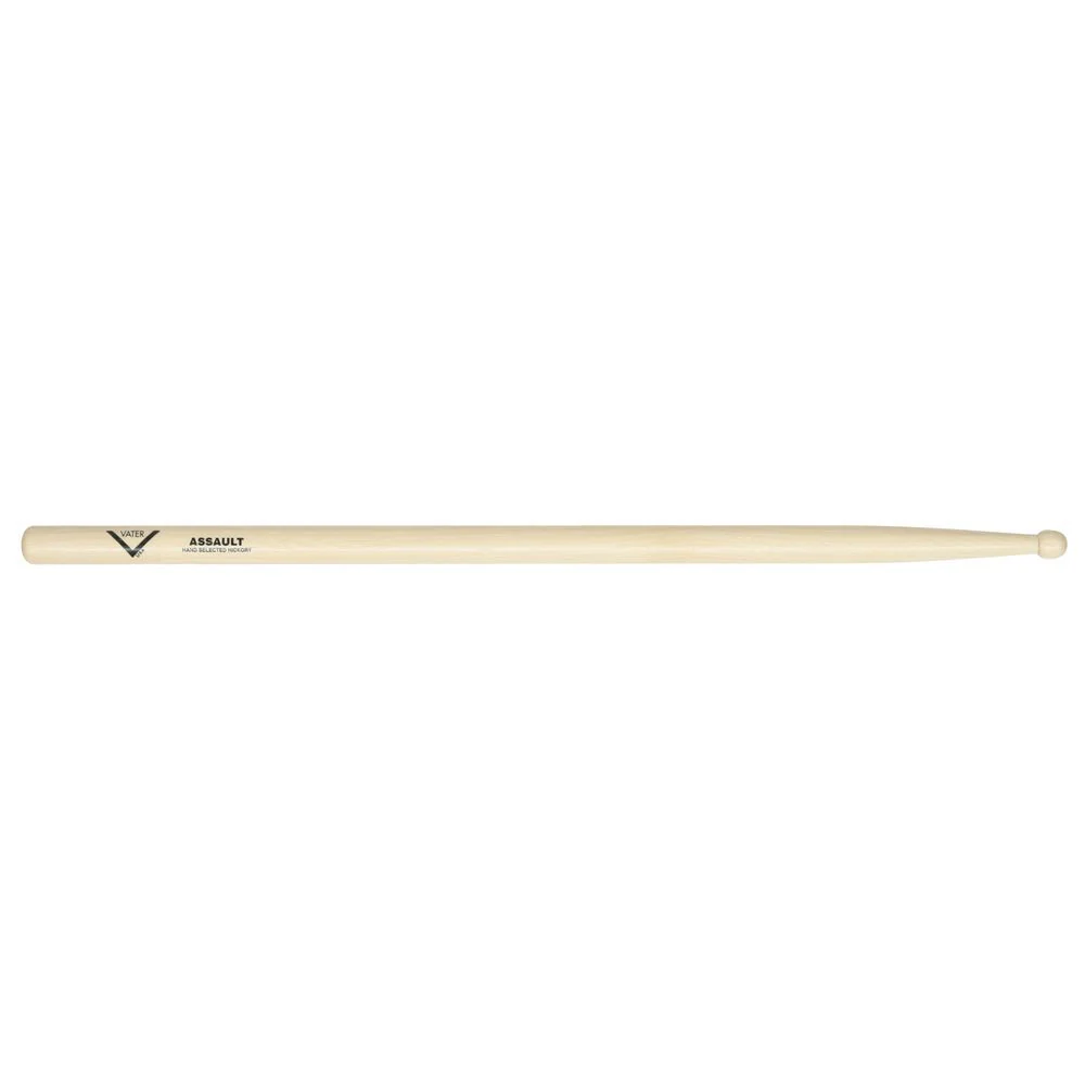 Vater VHAW Assault American Hickory Wood Tip Drumsticks (Pair)