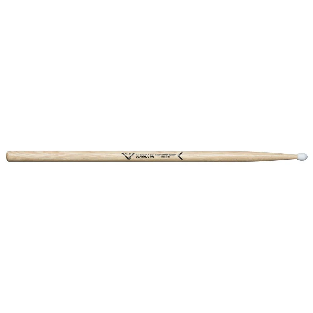 Vater VHC5AN Classics 5A American Hickory Nylon Tip Drumsticks (Pair)