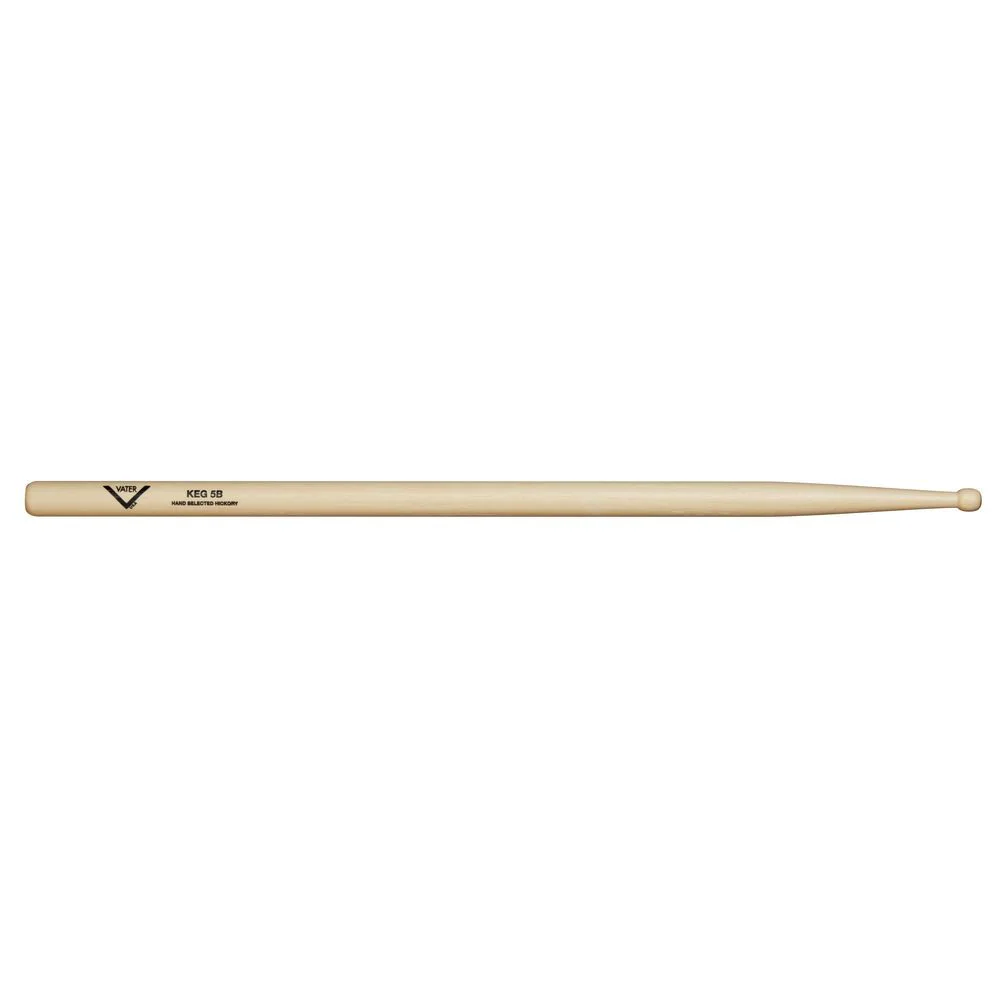 Vater VHK5BW Keg 5B American Hickory Drumsticks (Pair)