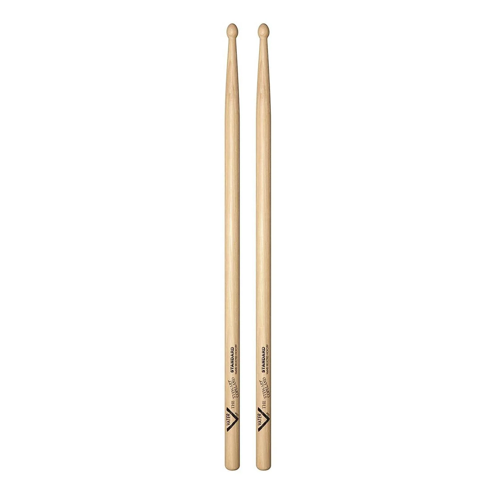 Vater VHRECW Recording Ameican Hickory Wood Tip Drumsticks (Pair)