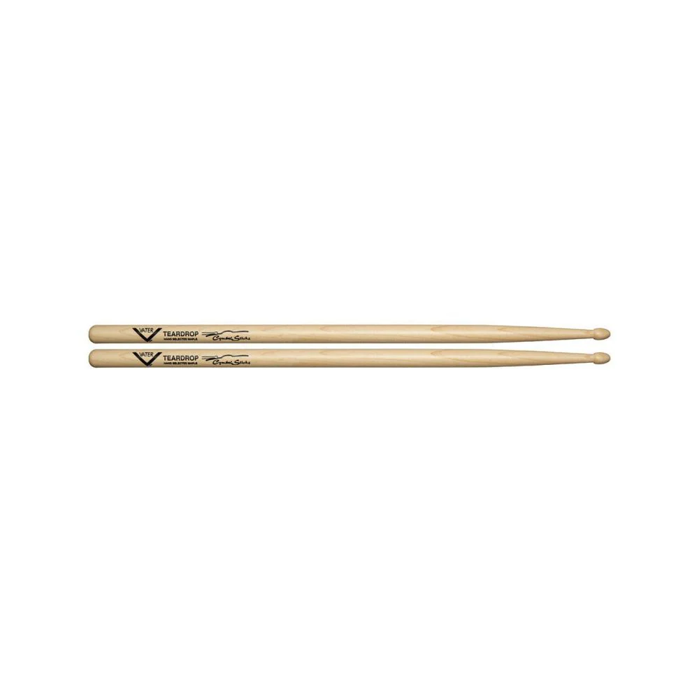 Vater VMCTW Cymbal Teardrop Wood Tip Drumstickss (Pair)