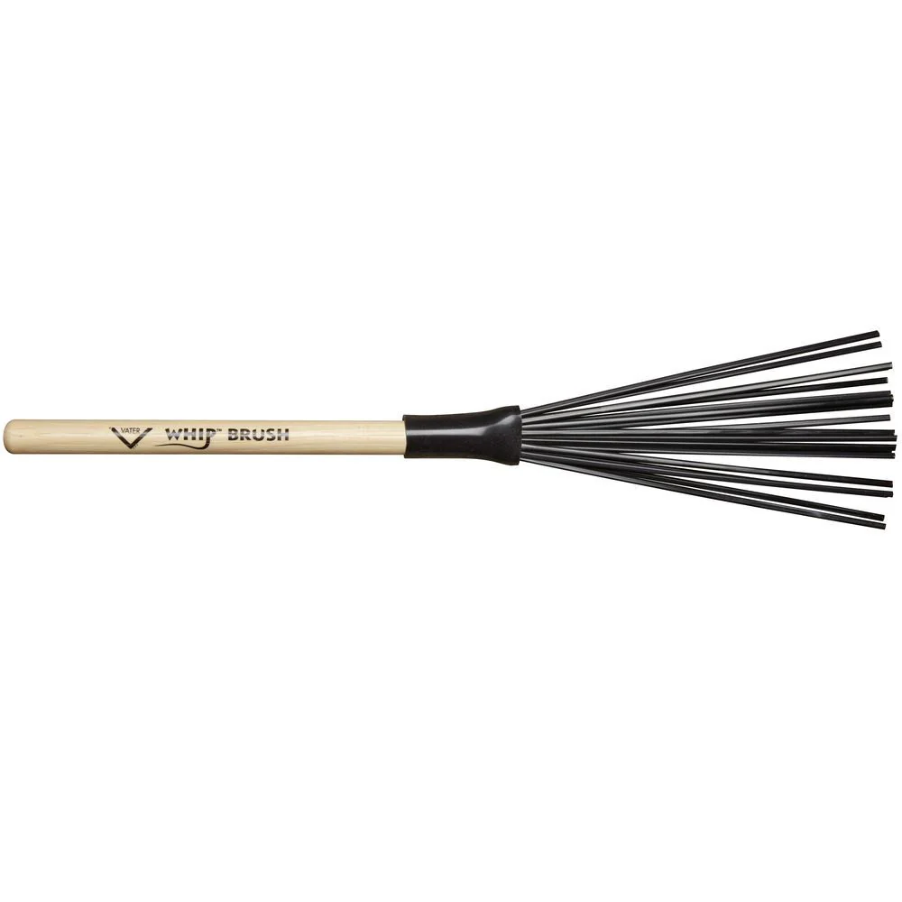 Vater VWB Whip Brushes w/ Wooden Handle (Pair)