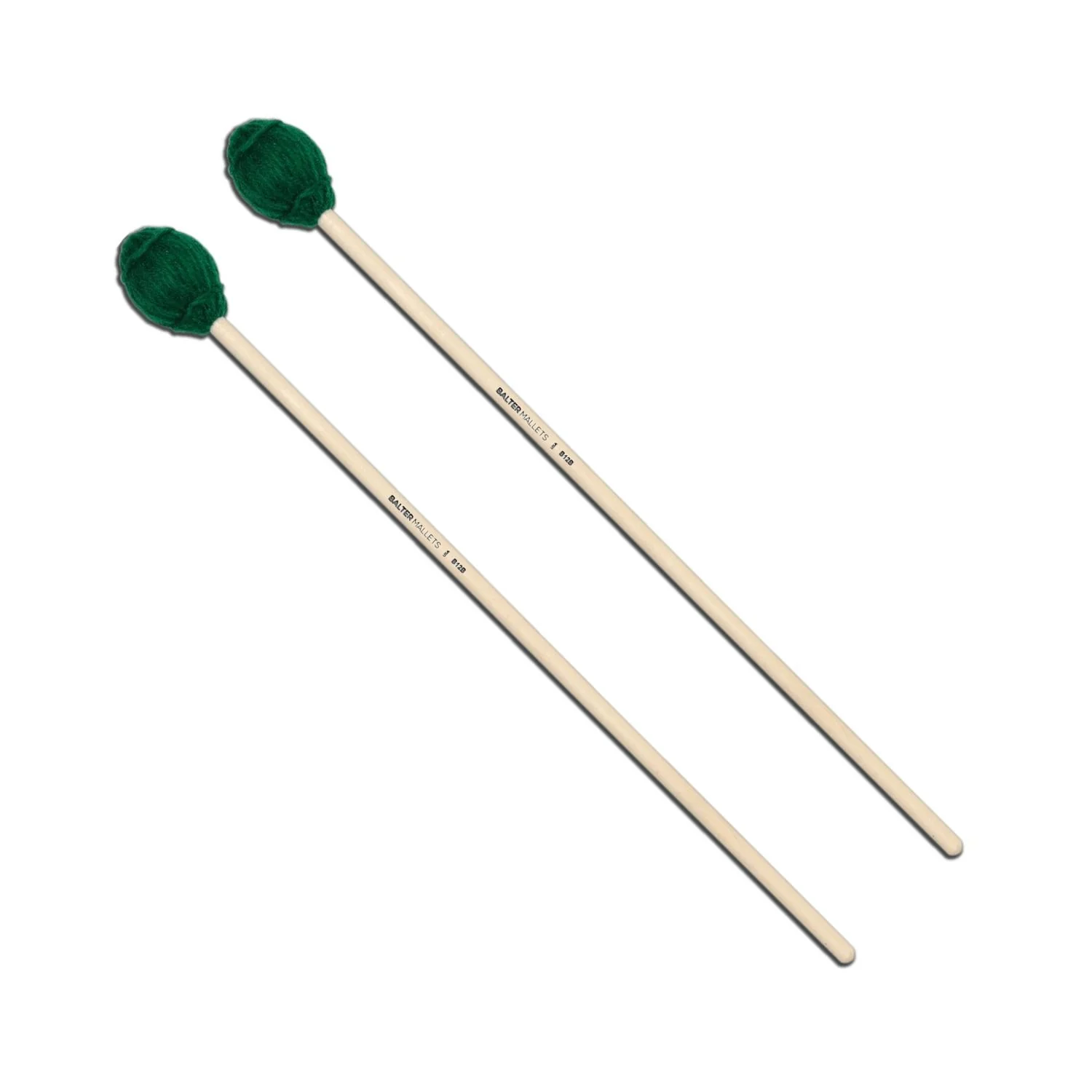 Vic Firth Balter Ensemble Mallets B12B Medium Hard Yarn Green (Birch)
