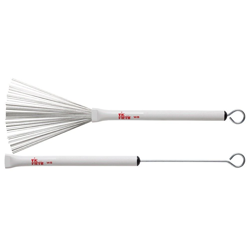 Vic Firth Jazz Brushes (White)