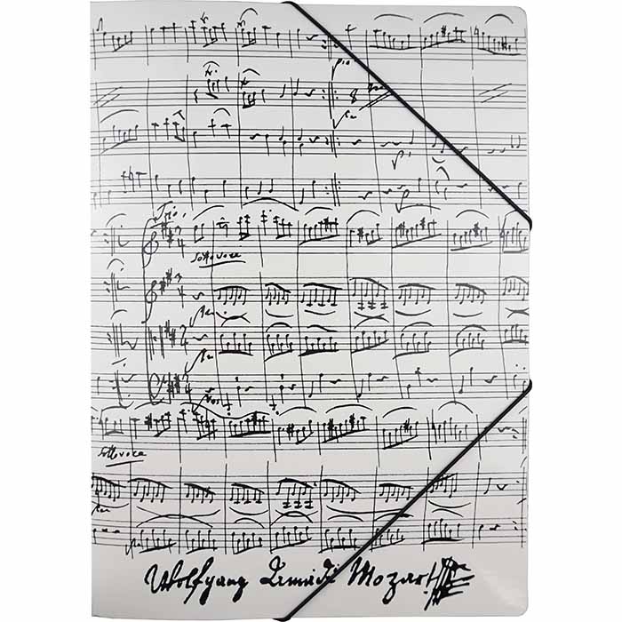 Vienna World Music Folder (Mozart) (White)