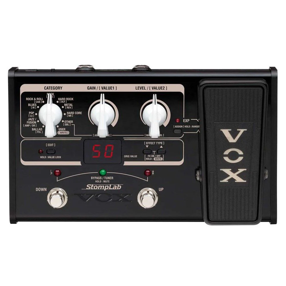 Vox STOMPLAB 2G - Guitar Multi-Effects Processor w/ Expression Pedal
