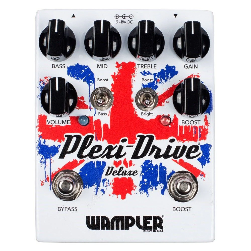 Wampler Plexi-Drive Deluxe 60's British Amp in a Box w/ Boost