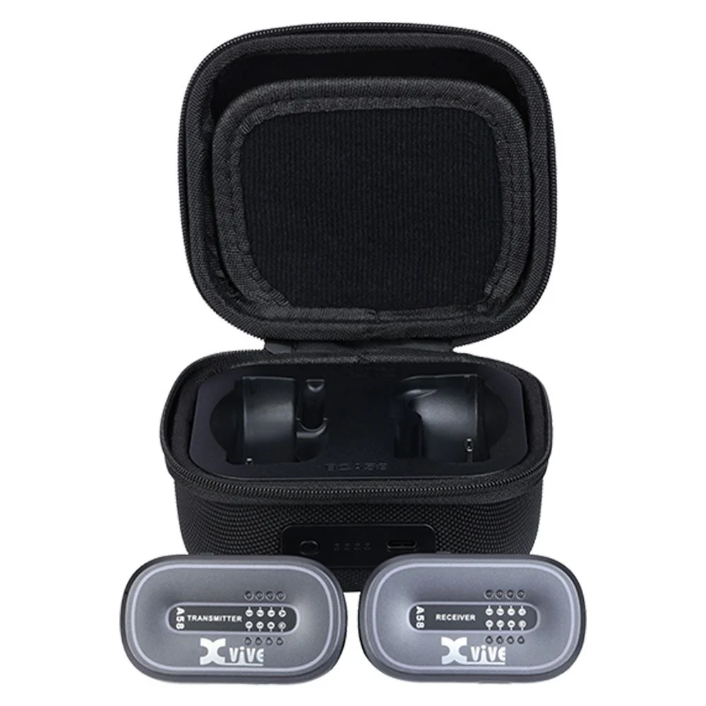 Xvive A58 Guitar Wireless & BCA58 Battery Case Bundle