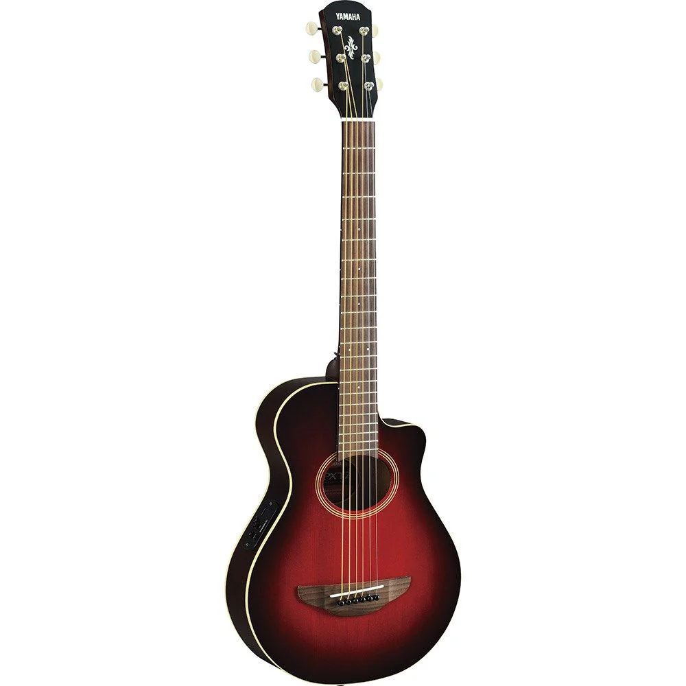 Yamaha APXT2 3/4 Size Acoustic Guitar w/ Cutaway & Pickup (Dark Red Burst) inc Gig Bag