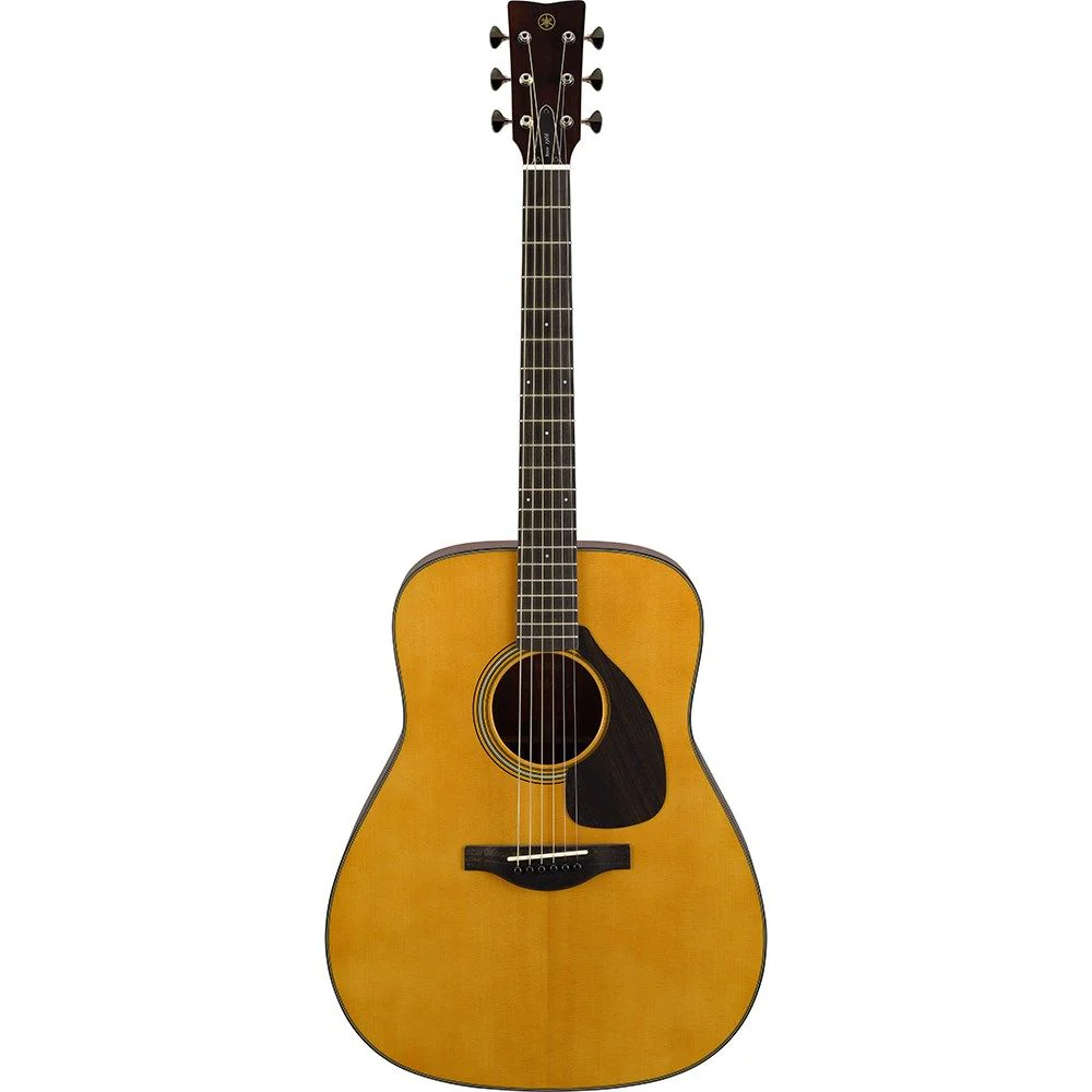 Yamaha FG5 Red Label Dreadnought Acoustic Guitar (Vintage Natural Gloss)