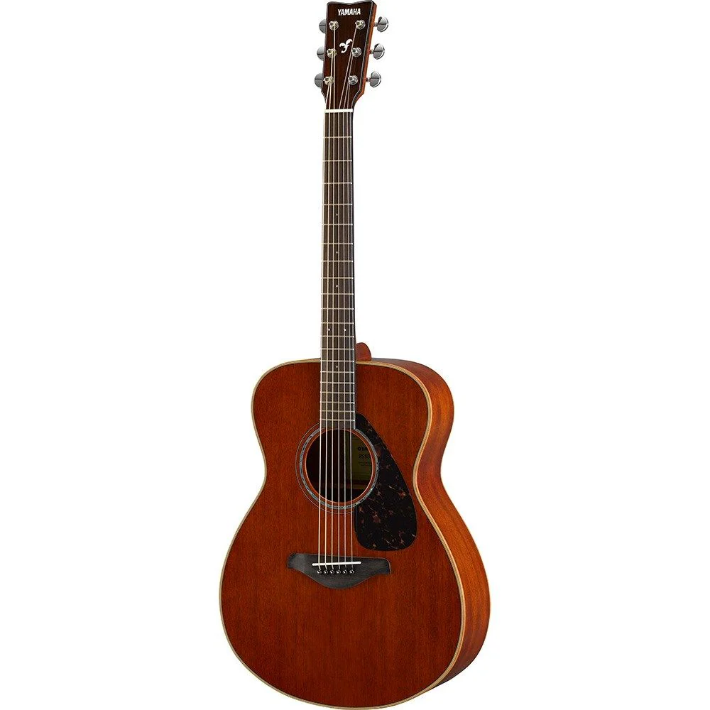 Yamaha FS850 Concert-Size Acoustic Guitar w/ Solid Mahogany Top (Natural)