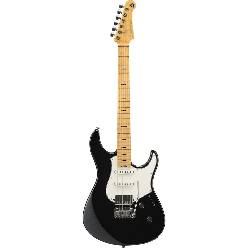 Yamaha PACP12 Maple Pacifica Professional Electric Guitar (Black Metallic) inc Hard Case